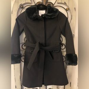 Girl’s black dressy coat